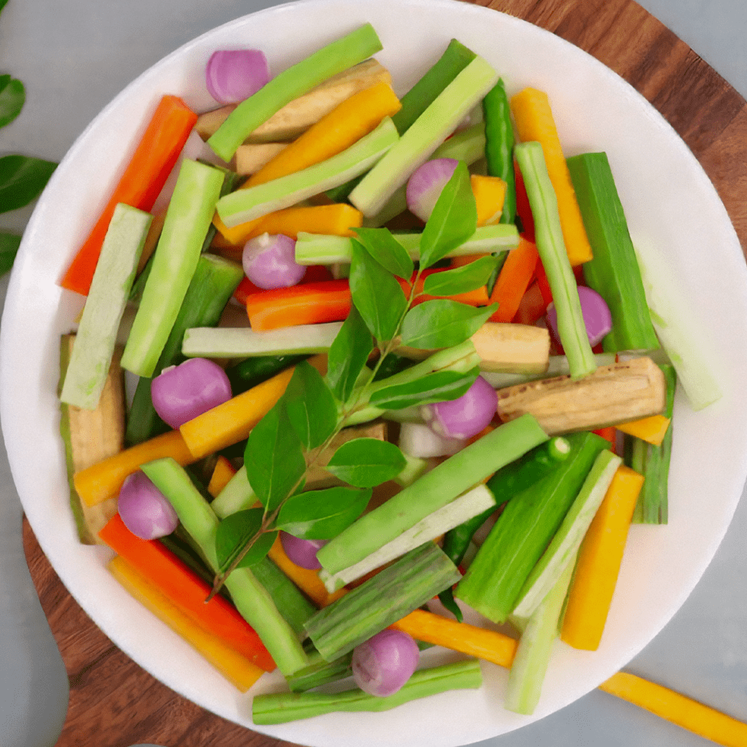 Cut Vegetables