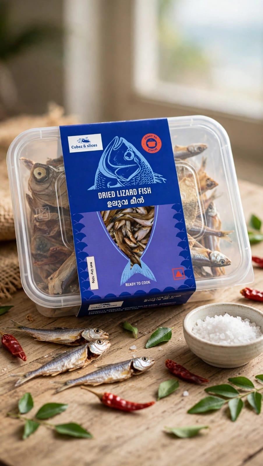 Dried Lizard Fish (Uluva)