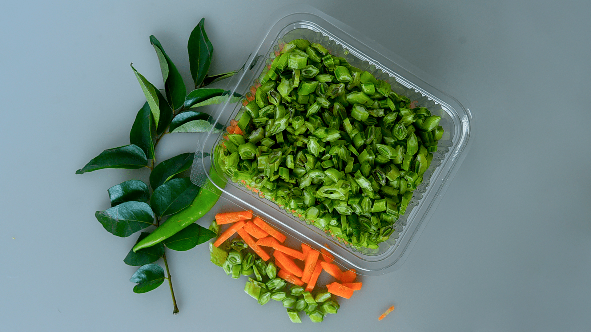 Carrot-Cluster Beans thoran double mix (250g)