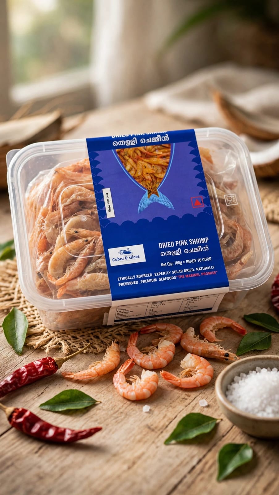 Dried Pink Shrimp